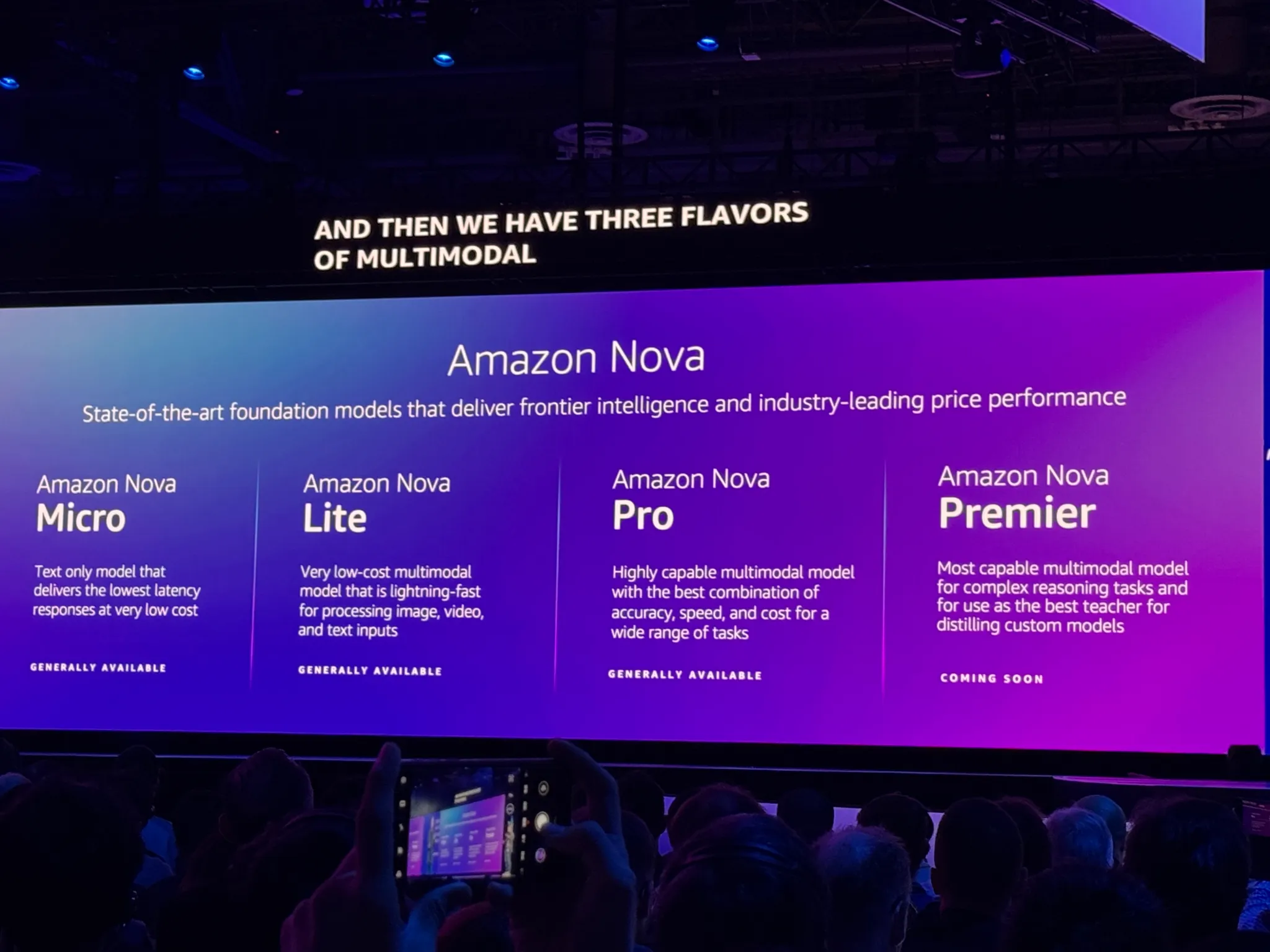 亚马逊推出 Nova Premier,这是其迄今为止功能最强大的 AI 模型