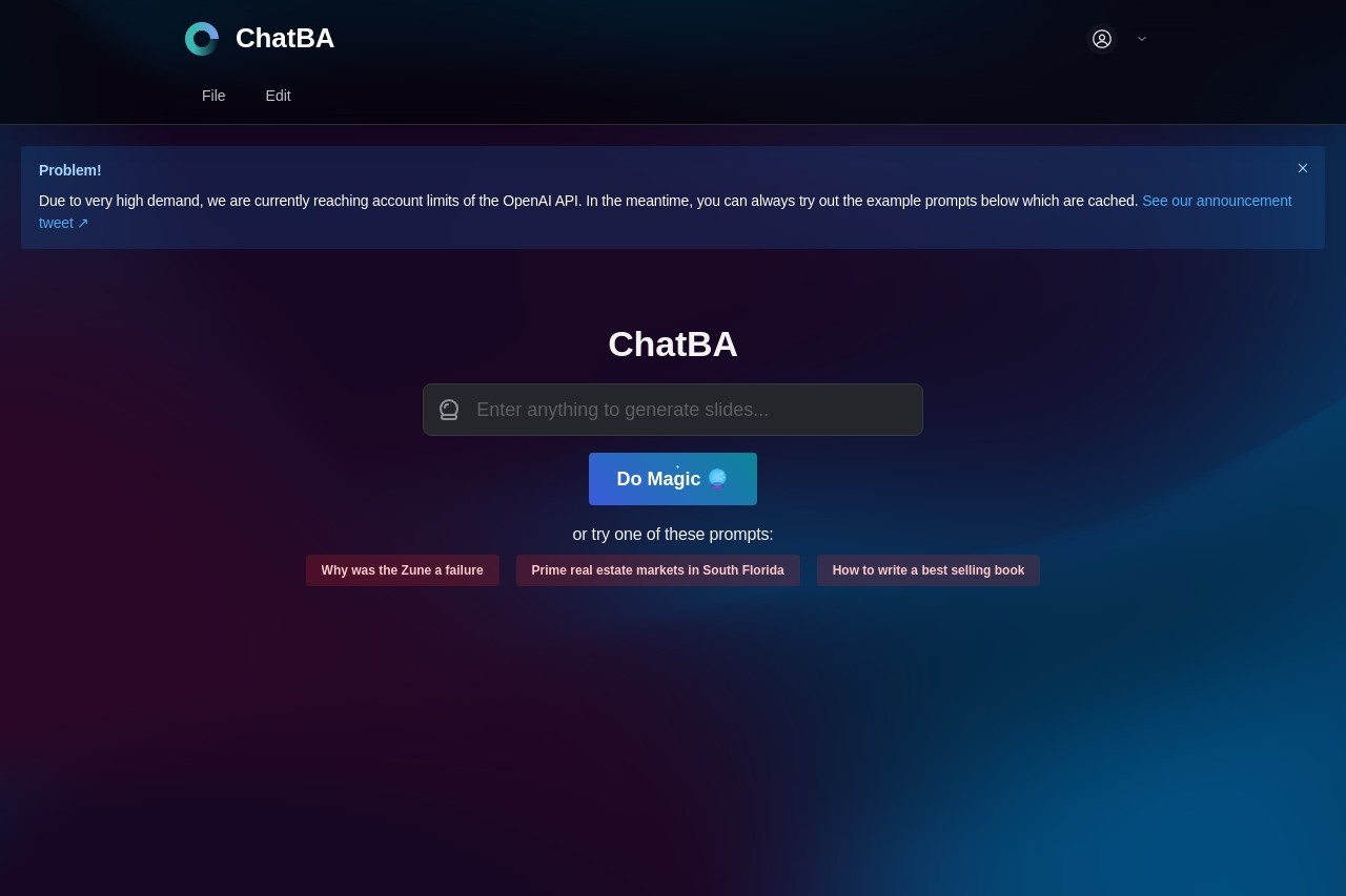 ChatBA